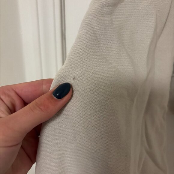 TNA Extreme Crop Crewneck Beige Size XXS - Picture 6 of 6